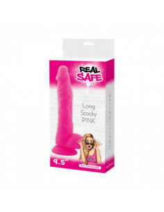 Dildo-Fallo realistico real safe long stocky pink