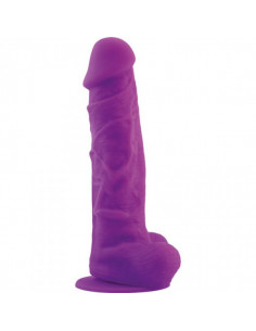 Dildo-Fallo realistico real safe big arm purple 2