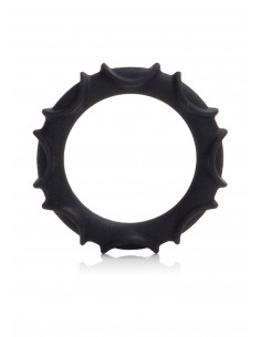 Pierścień-ATLAS SILICONE RING BLACK