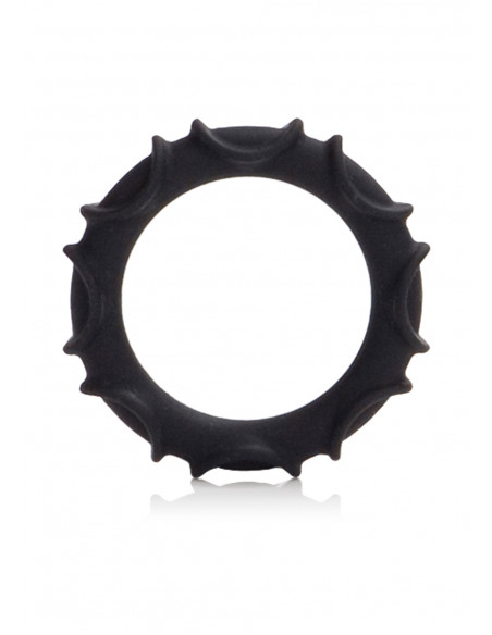 Pierścień-ATLAS SILICONE RING BLACK