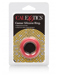 Pierścień-CAESAR SILICONE RINGS RED 2