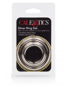 Pierścień-SILVER RING 3 PIECE SET 2