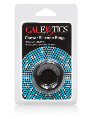 Pierścień-ADONIS SILICONE RINGS CAESER BLACK