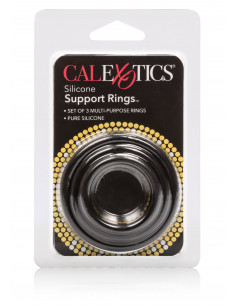 Pierścień-SILICONE SUPPORT RINGS BLACK 2