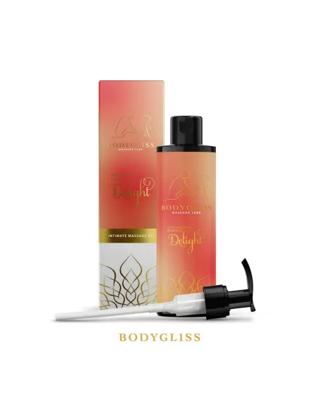 BodyGliss - Massage Oil And Lubricant in 1 Strawberry & Champagne - 150 ml