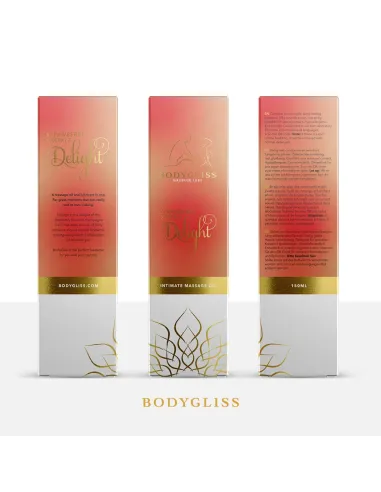BodyGliss - Massage Oil And Lubricant in 1 Strawberry & Champagne - 150 ml
