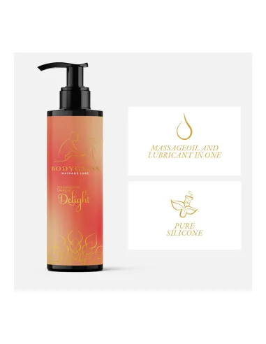 BodyGliss - Massage Oil And Lubricant in 1 Strawberry & Champagne - 150 ml