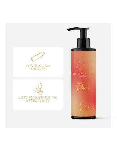 BodyGliss - Massage Oil And Lubricant in 1 Strawberry & Champagne - 150 ml