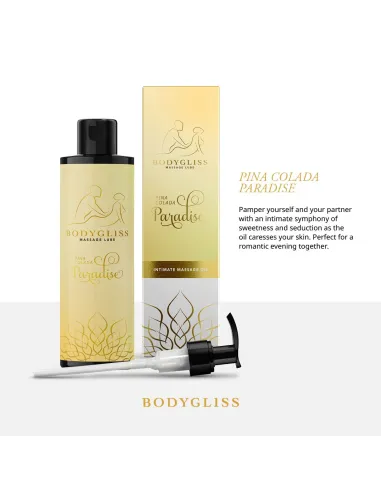 BodyGliss - Massage Oil and Lubricant in One Pina Colada - 150 ml