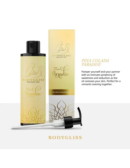 BodyGliss - Massage Oil and Lubricant in One Pina Colada - 150 ml