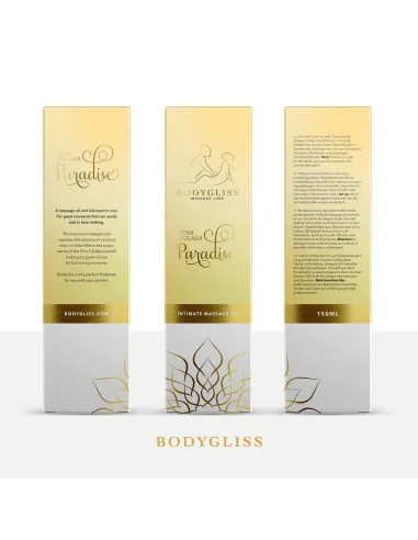 BodyGliss - Massage Oil and Lubricant in One Pina Colada - 150 ml