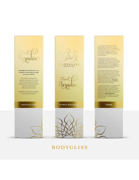 BodyGliss - Massage Oil and Lubricant in One Pina Colada - 150 ml