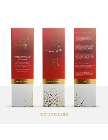 BodyGliss - Massage Oil and Lubricant in 1 Blood Orange - 150 ml