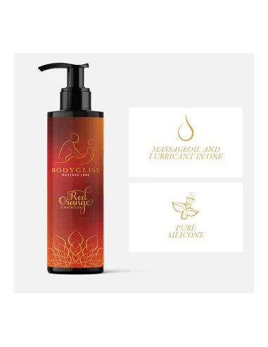 BodyGliss - Massage Oil and Lubricant in 1 Blood Orange - 150 ml