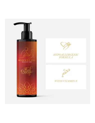 BodyGliss - Massage Oil and Lubricant in 1 Blood Orange - 150 ml