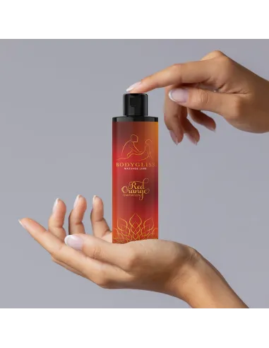 BodyGliss - Massage Oil and Lubricant in 1 Blood Orange - 150 ml