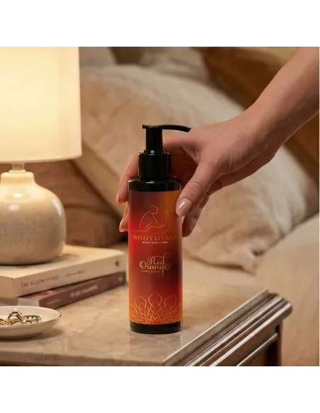 BodyGliss - Massage Oil and Lubricant in 1 Blood Orange - 150 ml