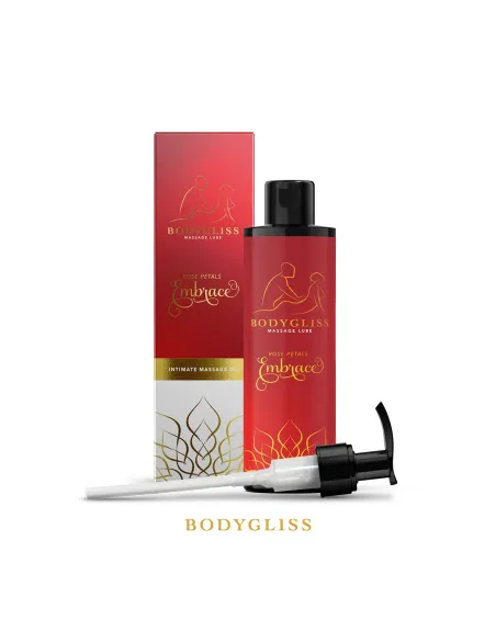 BodyGliss - Massage Oil And Lubricant in 1 Rose Petals -150 ml