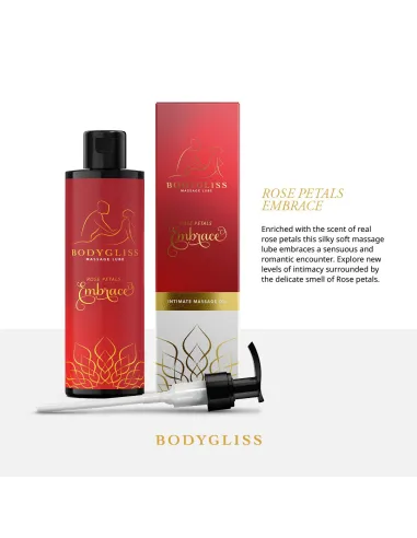 BodyGliss - Massage Oil And Lubricant in 1 Rose Petals -150 ml