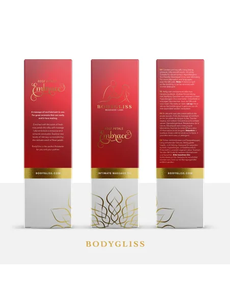 BodyGliss - Massage Oil And Lubricant in 1 Rose Petals -150 ml