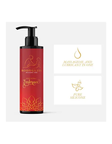 BodyGliss - Massage Oil And Lubricant in 1 Rose Petals -150 ml