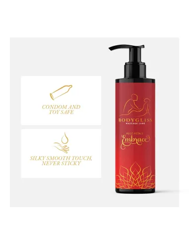 BodyGliss - Massage Oil And Lubricant in 1 Rose Petals -150 ml