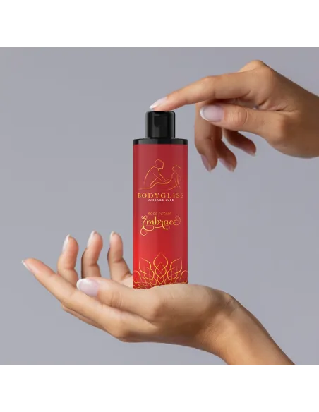 BodyGliss - Massage Oil And Lubricant in 1 Rose Petals -150 ml