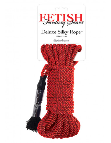 Wiązania-SILK ROPE RED