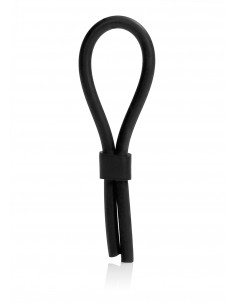 Pierścień-SILICONE STUD LASSO BLACK 2