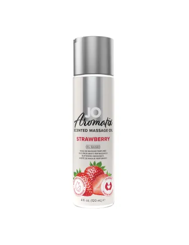 System JO - Aromatix Scented Massage Oil Strawberry -120 ml