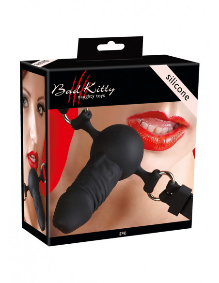 Knebel-24916211001 BK Knebel Sil. Penis-Knebel