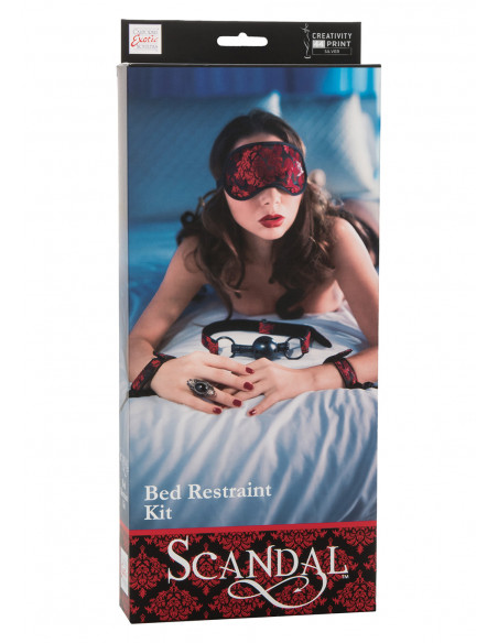 Zestaw-SCANDAL BED RESTRAINT KIT