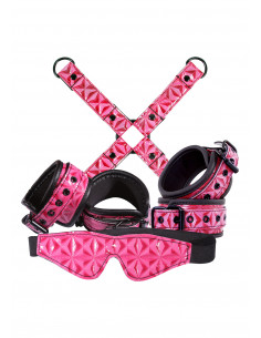 Zestaw-SINFUL BONDAGE KIT PINK 2