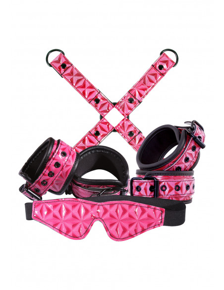 Zestaw-SINFUL BONDAGE KIT PINK