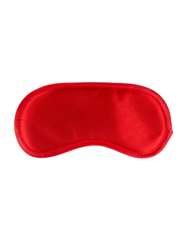 Maska-Red Satin Eye Mask