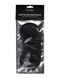 Maska-Black Satin Eye Mask