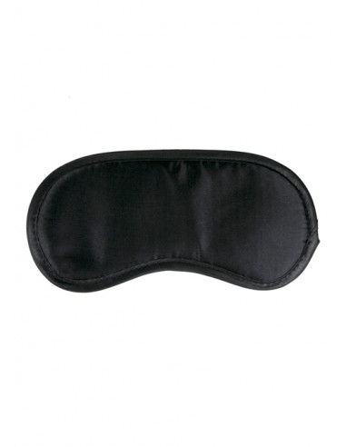 Maska-Black Satin Eye Mask