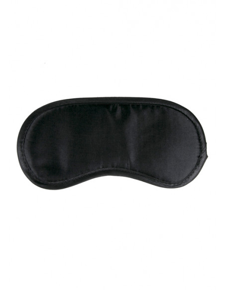 Maska-Black Satin Eye Mask