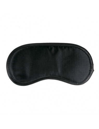 Maska-Black Satin Eye Mask