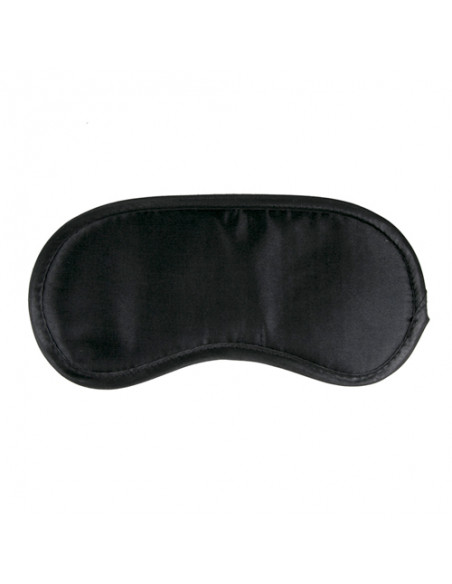 Maska-Black Satin Eye Mask