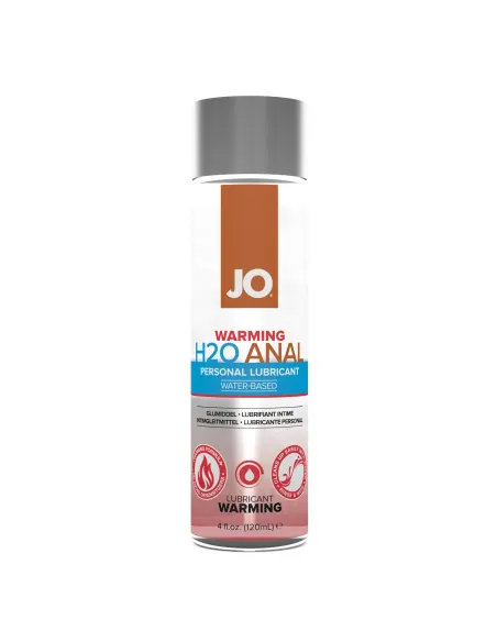 System JO H2O - Anal Warming Lubricant - 120 ml