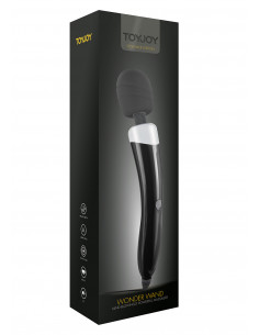 Stymulator-WONDER WAND MASSAGER BLACK
