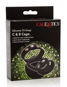 Pierścień-TRI-SNAP C&B CAGE BLACK 2