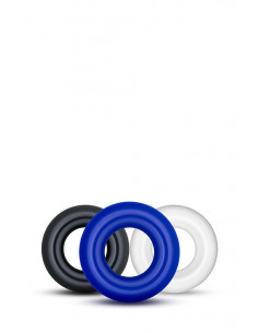 Zestaw-STAY HARD DONUT RINGS ASSORTED