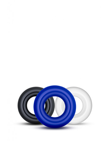 Zestaw-STAY HARD DONUT RINGS ASSORTED