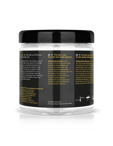 BUTTR - Transparent Fisting Gel non-sticky - 500 ml