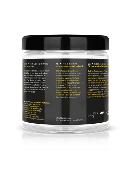 BUTTR - Transparent Fisting Gel non-sticky - 500 ml