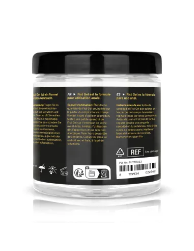 BUTTR - Transparent Fisting Gel non-sticky - 500 ml
