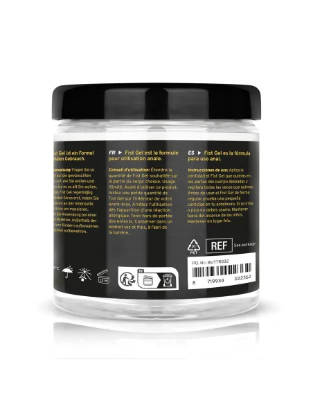BUTTR - Transparent Fisting Gel non-sticky - 500 ml