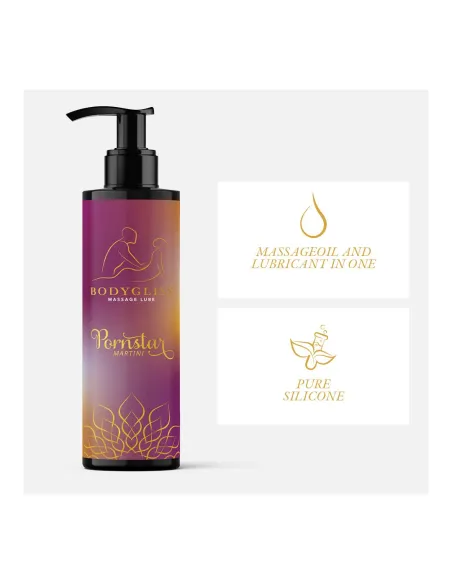 BodyGliss - Massage Oil and Lubricant in 1 Pornstar Martini - 150 ml